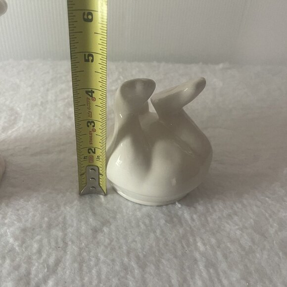 Rae Dunn Easter Bunny SPRING Pink Basket Canister Bunny Tail Lid Magenta 2022 - Picture 8 of 16